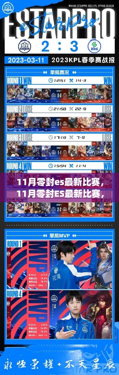 11月零封ES最新比賽，賽場(chǎng)焦點(diǎn)與精彩瞬間回顧