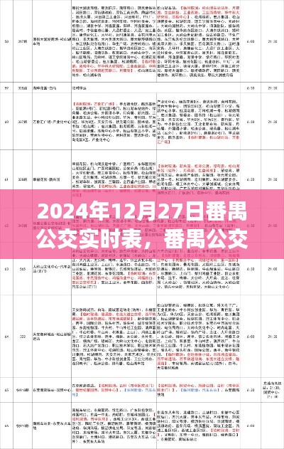 番禺公交實時表，自信成就旅程，一路向前學習成長之路
