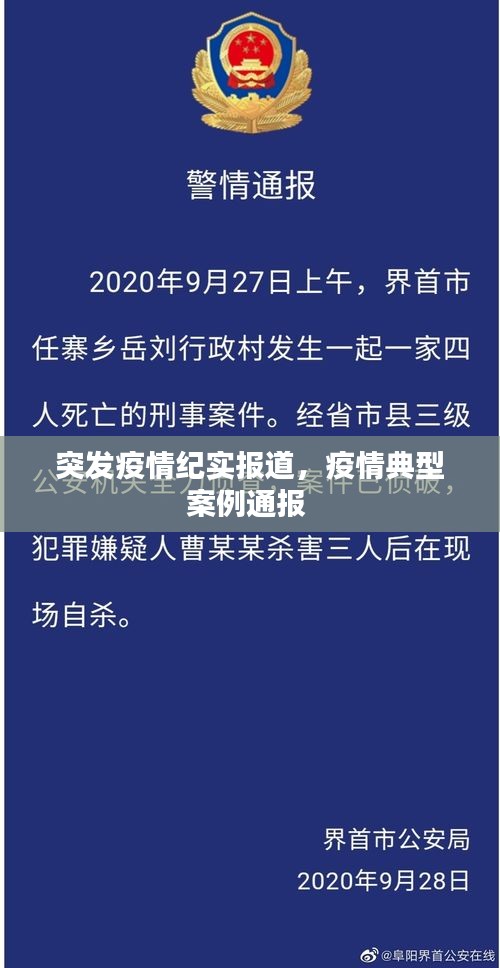 突發(fā)疫情紀(jì)實(shí)報(bào)道，疫情典型案例通報(bào) 