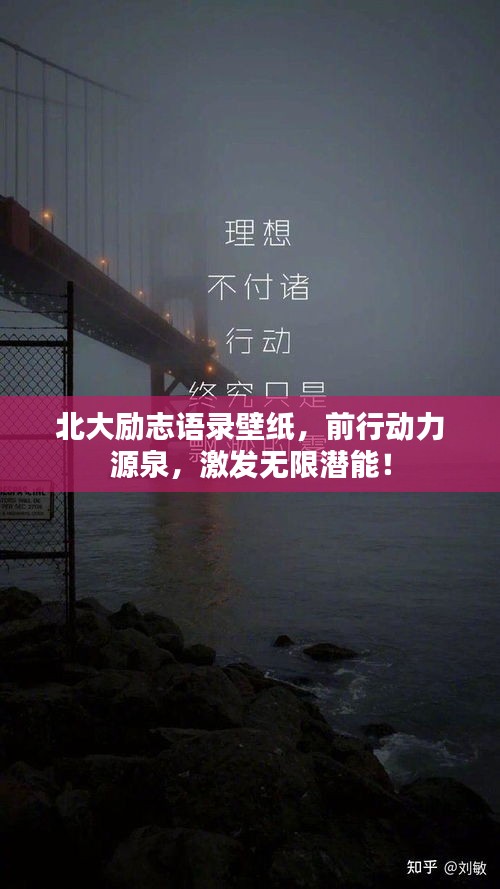 北大勵(lì)志語(yǔ)錄壁紙，前行動(dòng)力源泉，激發(fā)無(wú)限潛能！