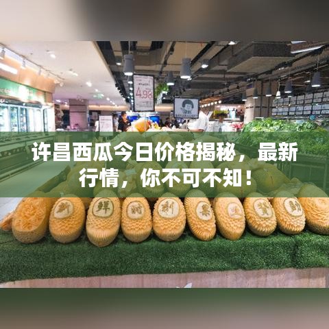 許昌西瓜今日價格揭秘，最新行情，你不可不知！