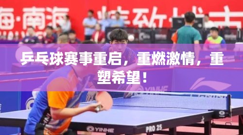 乒乓球賽事重啟，重燃激情，重塑希望！